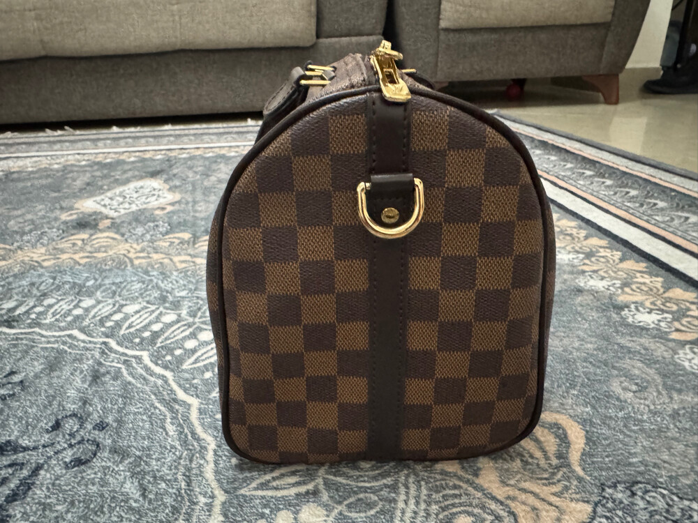 speedy bandoulière 30 damier ebene  - 5