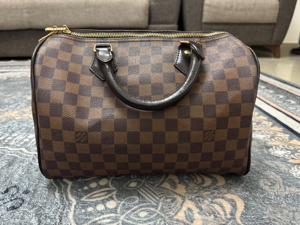 speedy bandoulière 30 damier ebene  - 6