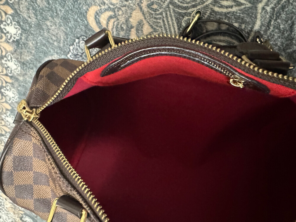speedy bandoulière 30 damier ebene  - 4