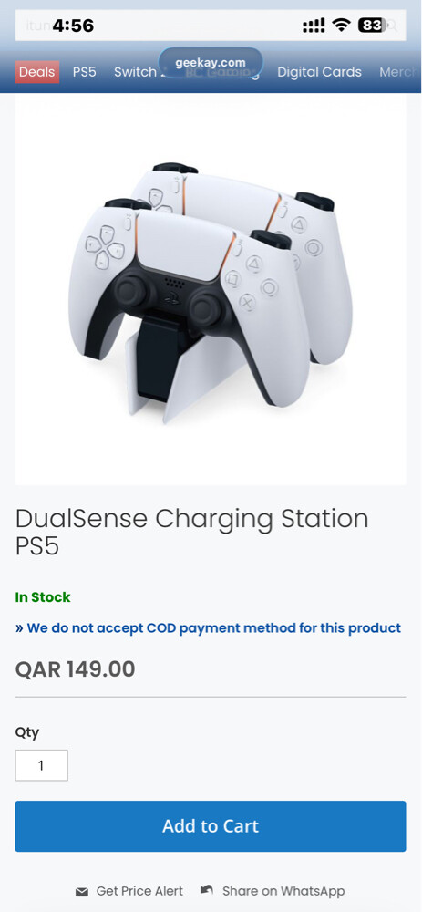 PS5 DualSense Charging Station - 2