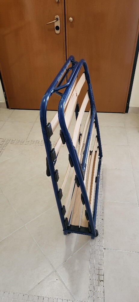 single bed with mattress - 2
