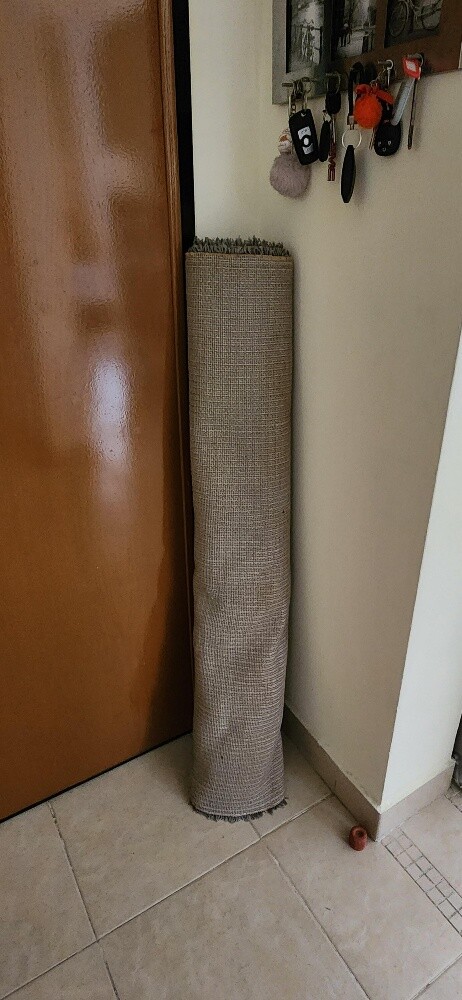 2 pieces of carpets gray color - 3
