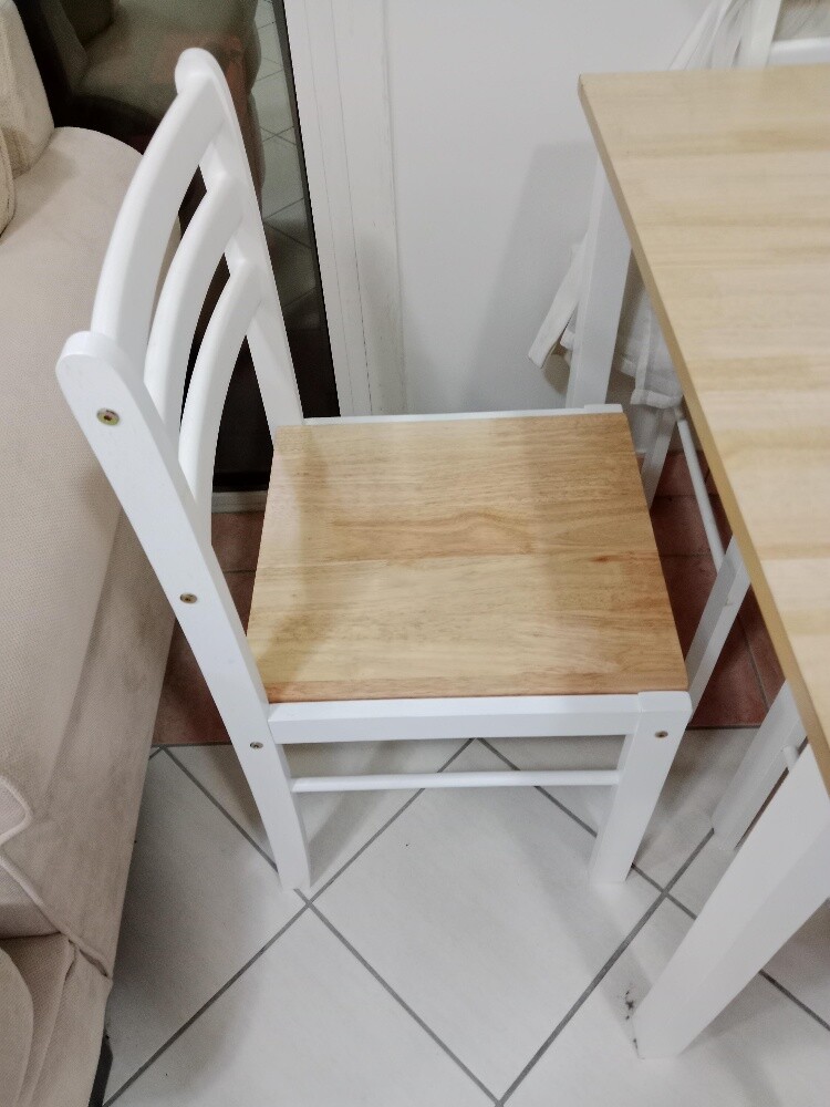 like New table with 6 chaer - 2