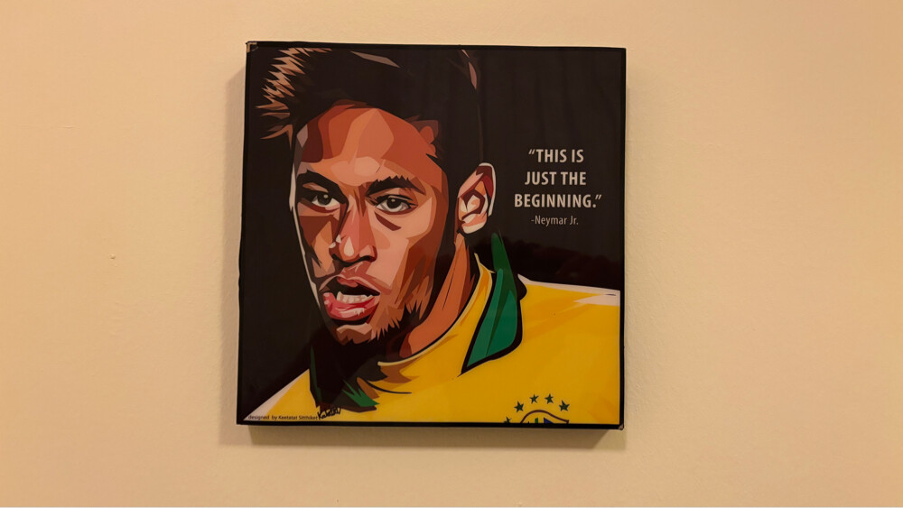 Neymar Football Poster - 1