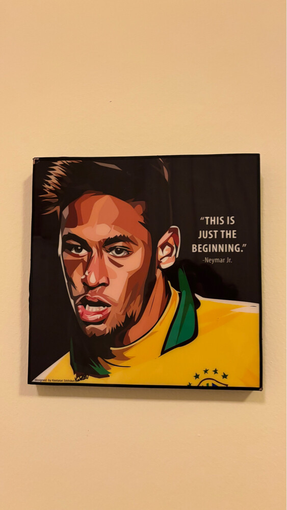 Neymar Football Poster - 2