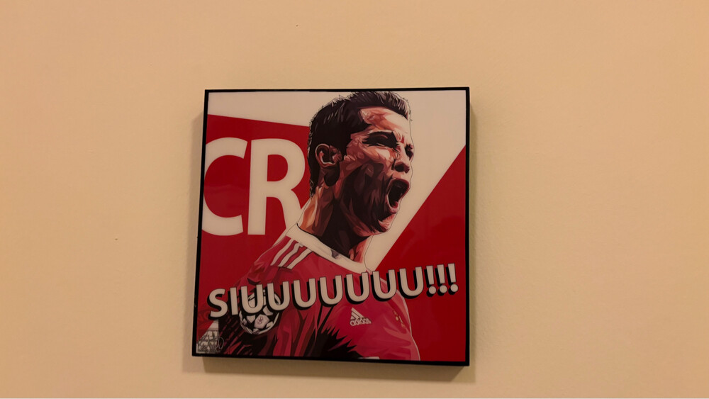 Ronaldo Football Poster - 2