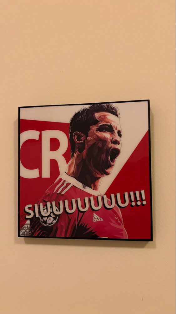 Ronaldo Football Poster - 1