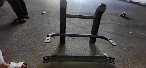 SAFE GUARD FRONT BUMPER DELIVERY - 2