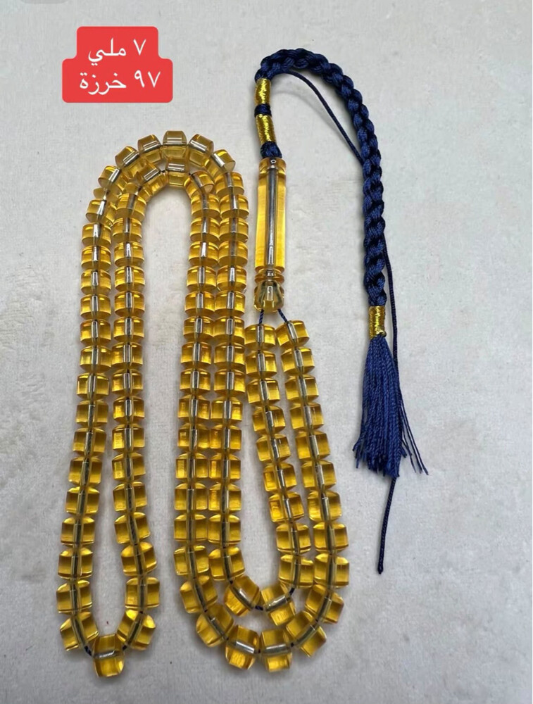 مسابيح مستكه شفاف  - 6