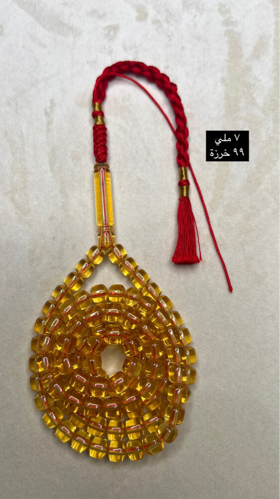 مسابيح مستكه شفاف  - 8