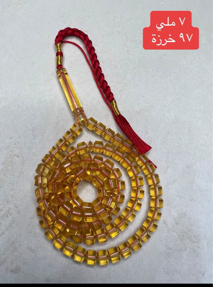مسابيح مستكه شفاف  - 3
