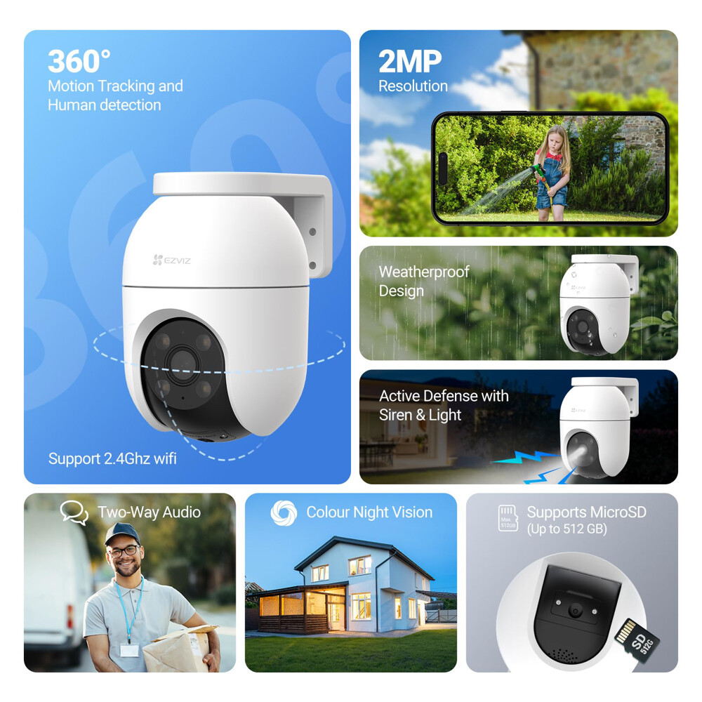 Ezviz outdoor 4K 8MP Camera  - 1
