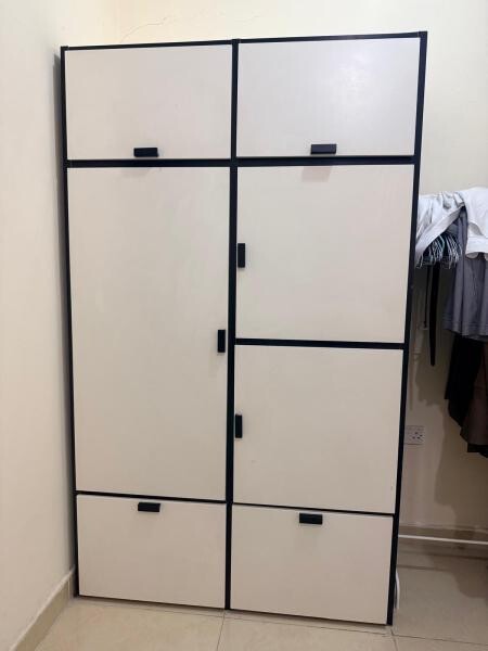 Large IKEA Modular Wardrobe used - 1