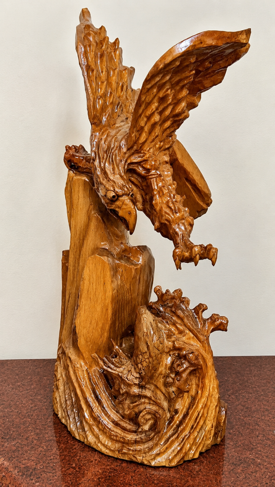 wooden handmade carved - 3