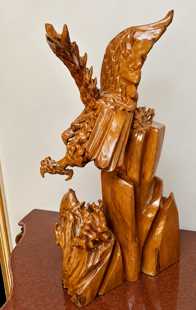 wooden handmade carved - 2
