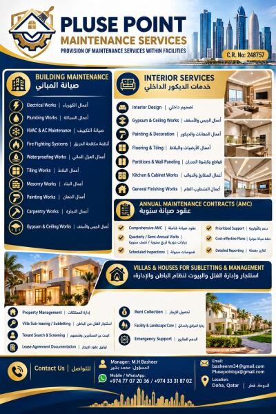 Building maintenance and facilitys - 5