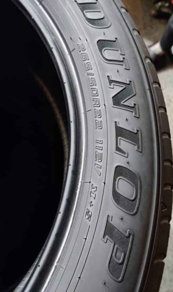 265/50/22"Dunlop tires - 2