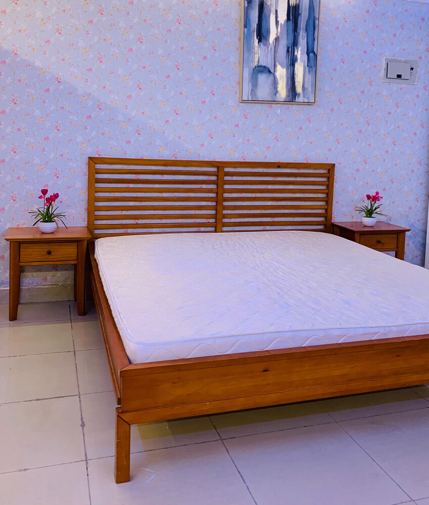 For Sell King Bed With Mattress  - 4