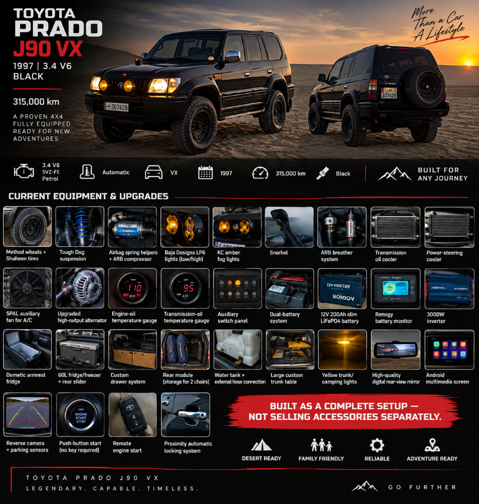 Toyota PRADO 1997 VX j90 - 9