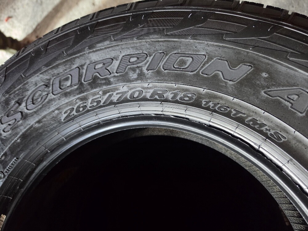 265/70/18 Pirelli New Tyre - 3