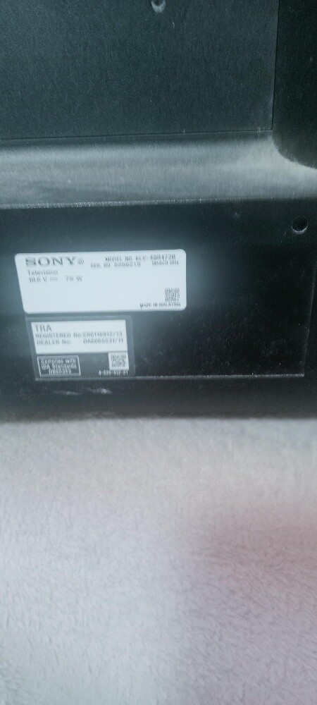 48" LED sony bravia - 3
