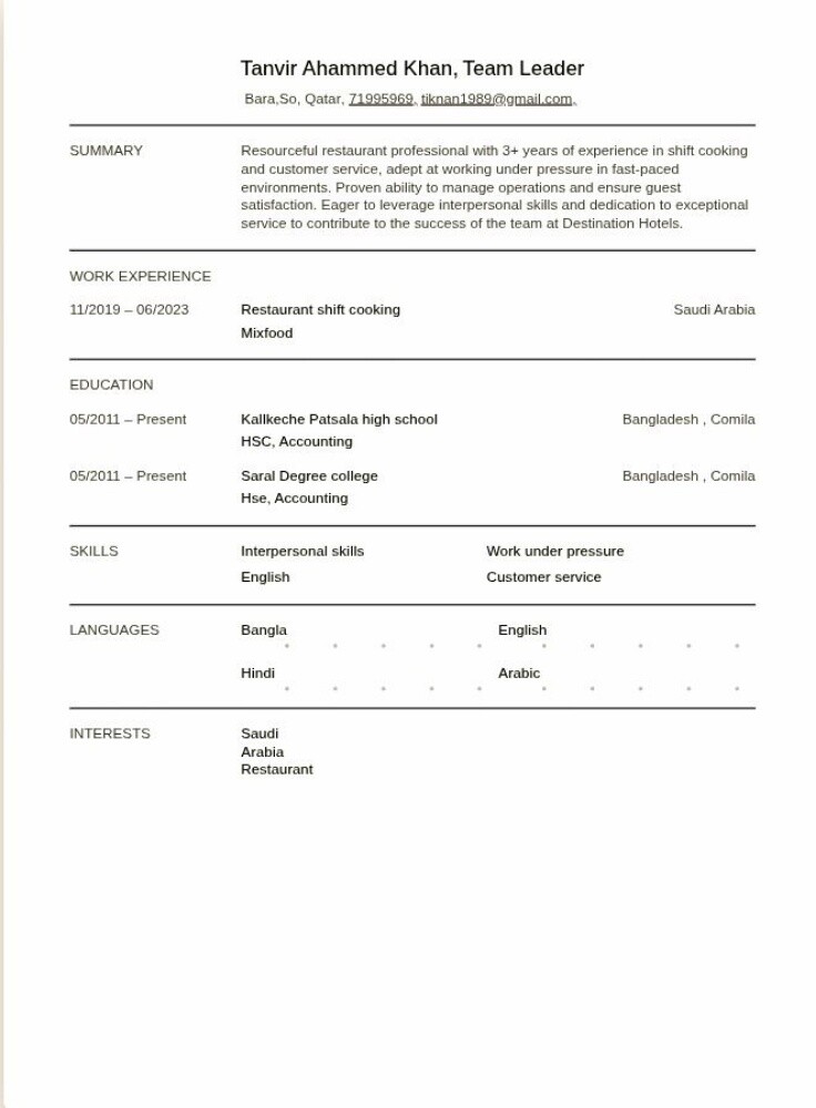 Tanvir Ahammad khan - 1