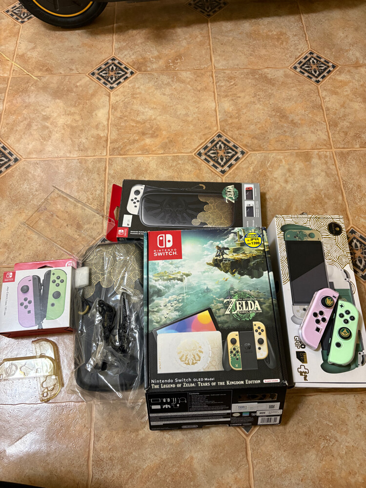 Nintendo switch oled Zelda - 4