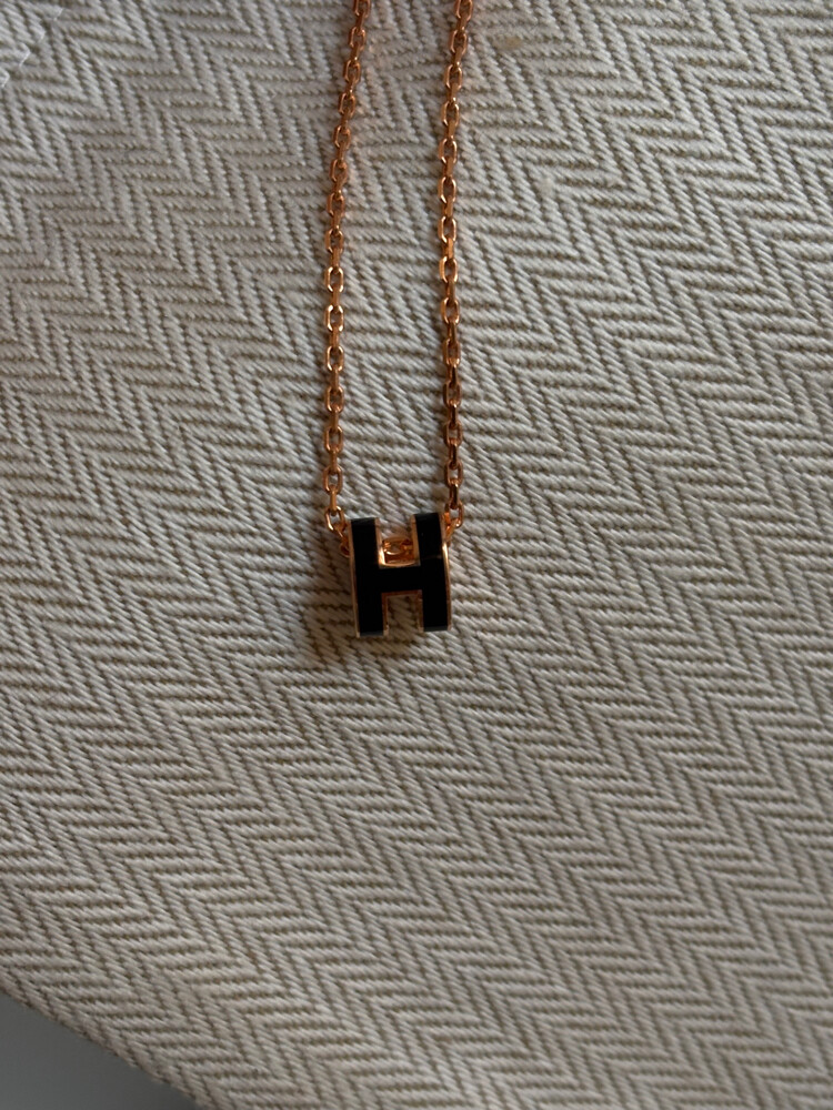Hermes Mini Pop H Pendant Necklace - 2