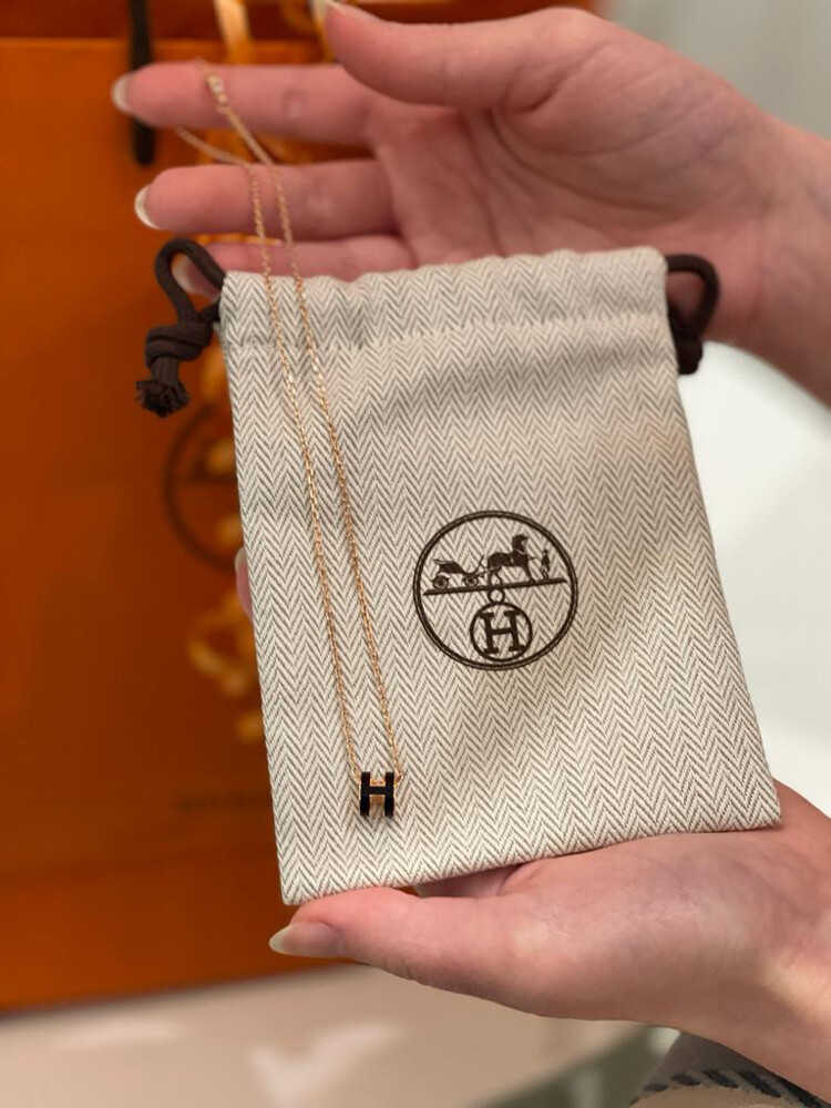 Hermes Mini Pop H Pendant Necklace - 1