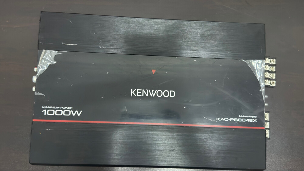 JBL Subwoofer and Kenwood Amplifier - 2
