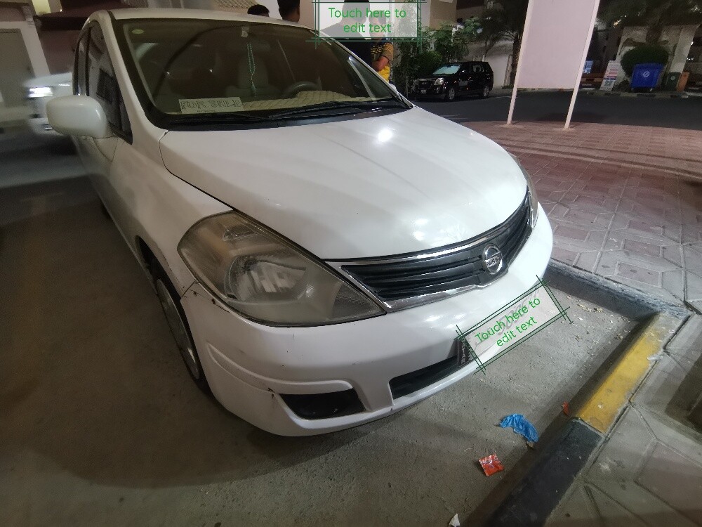 Nissan tiida 2012 White for sale. - 4