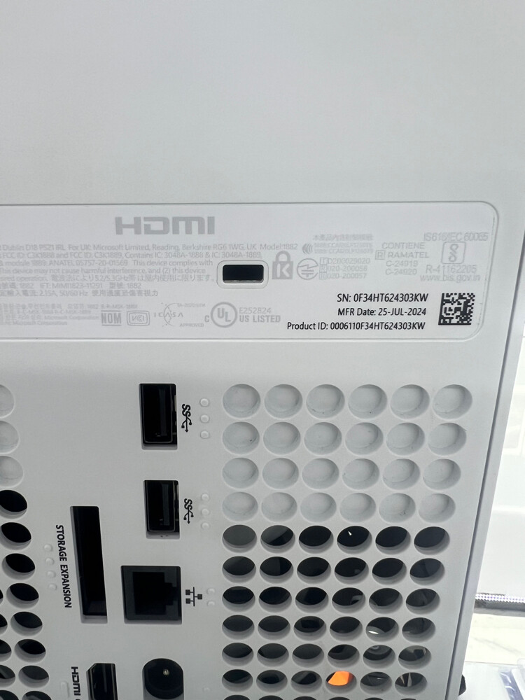 Xbox series X white very clean - 5