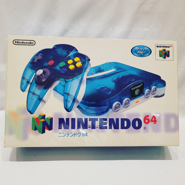Nintendo 64 Clear Blue EDITION - 1