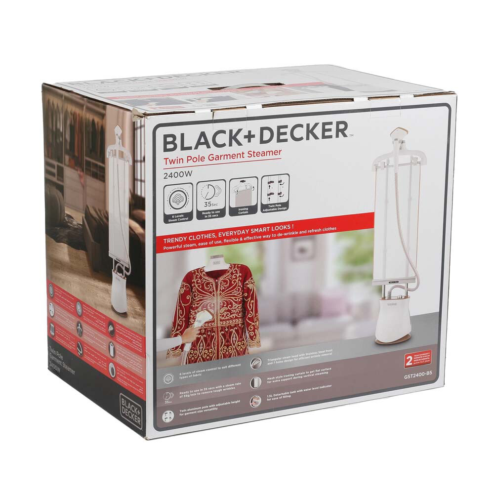 * Black + Decker Garment Steamer - 3