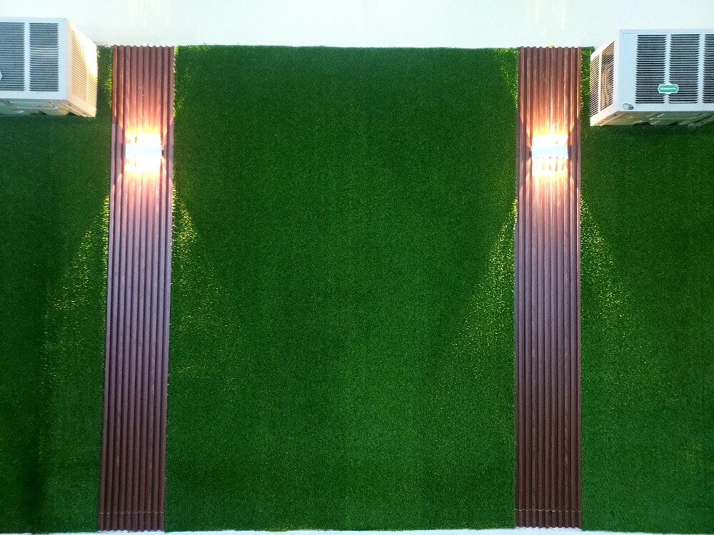 Artificial grass, green grass carpe - 10