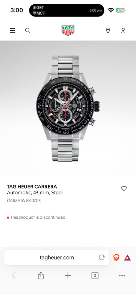 TAG Heuer Carrera  - 3