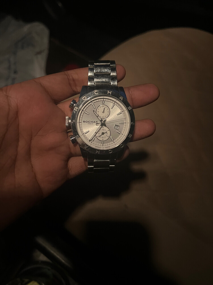 rolex( black ) - and ROCHAS PARIS - 1