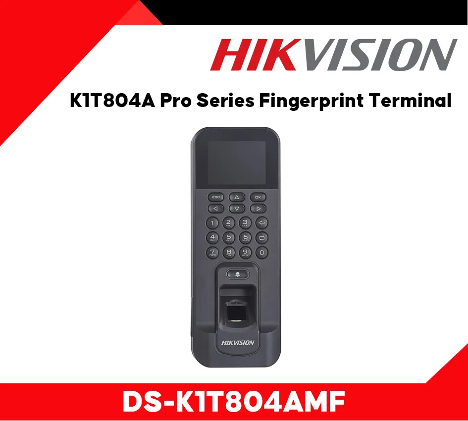 Hikvision DS-K1T804AMF Fingerprint  - 1