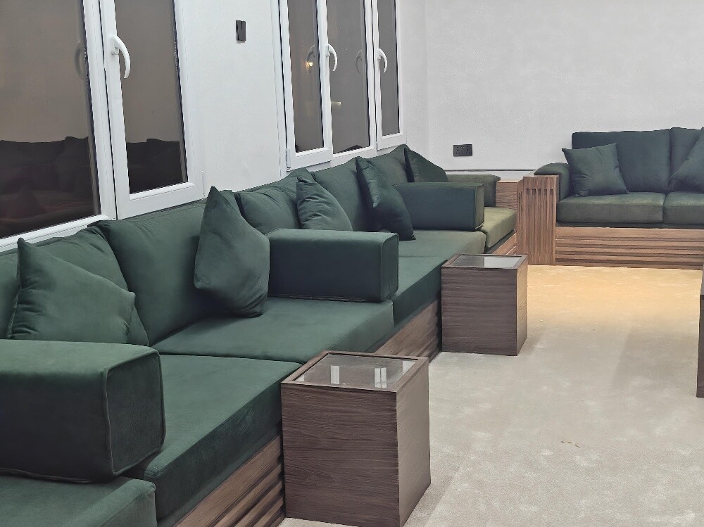كنب ومجالس وستائر جديدة حسب الطل - 8