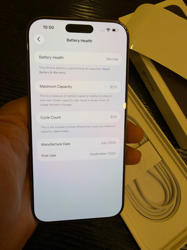 iphone 16 promax 256 GB - 1