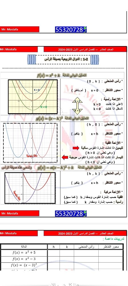 معلمة رياضيات و مواد علمية - 2
