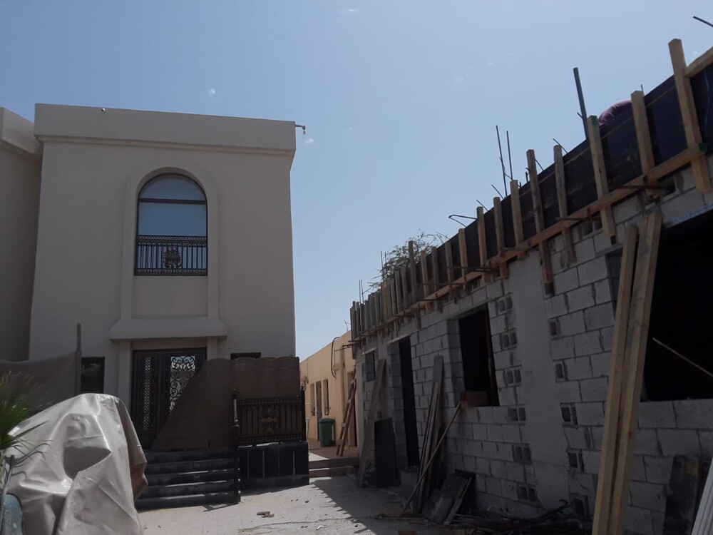 بناء الملاحق واضافه الدور الثاني  - 3