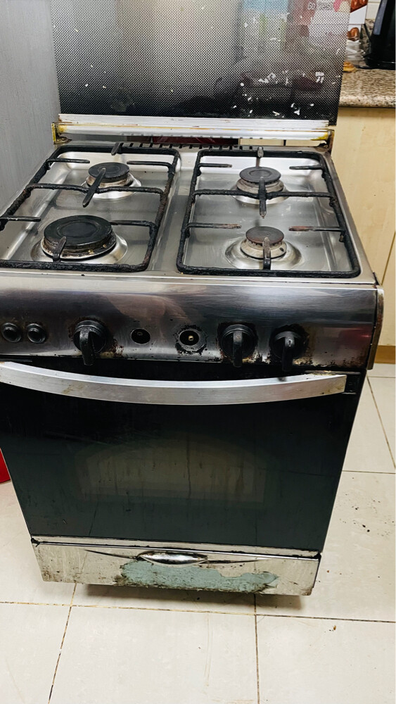 بوتاجاز 60/60 استلس بحالة جيدة  - 2