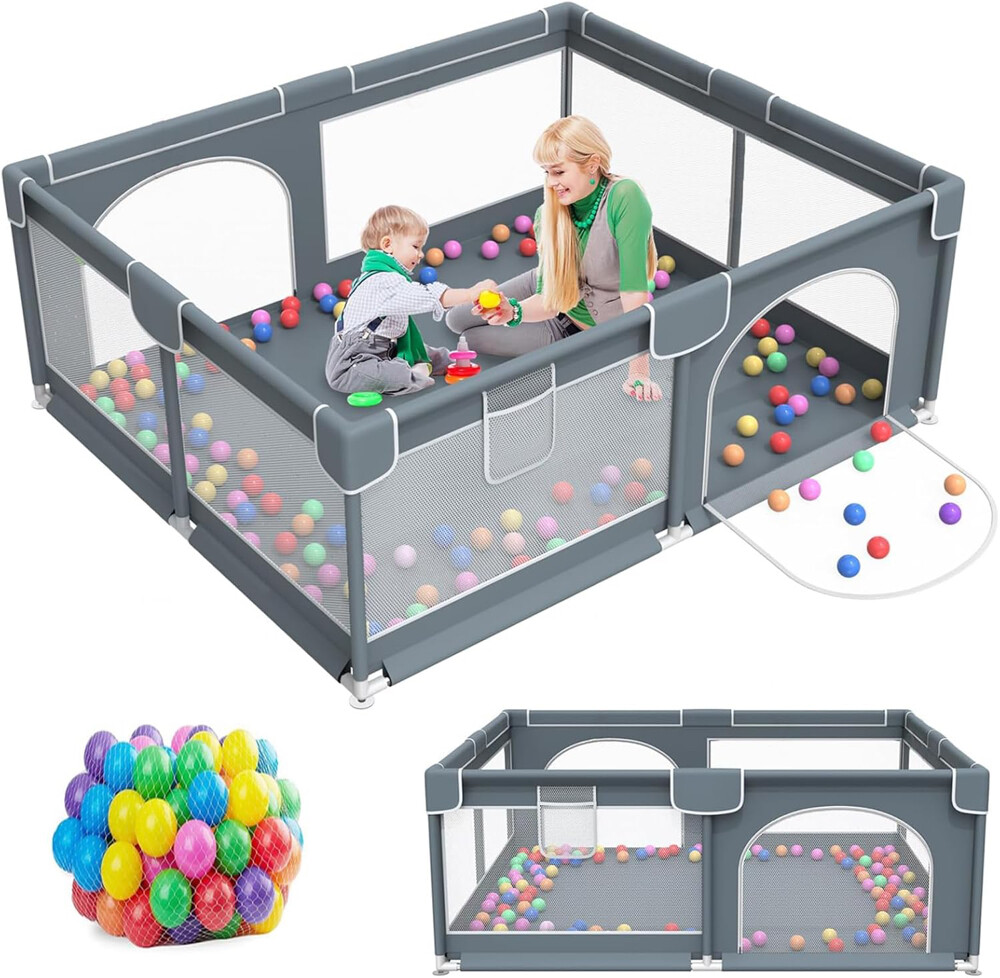 baby playpen with 30balls 150x180 - 1