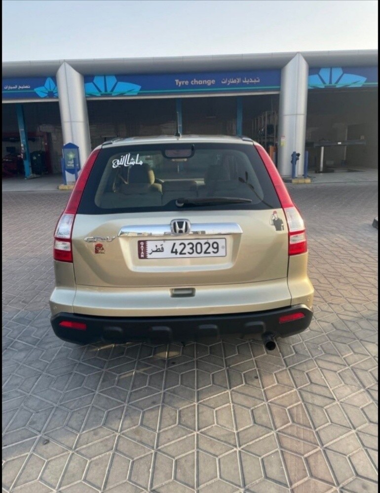 سيارة هوندا سي ار في موديل ٢٠٠٧ ممشى ٣٠٠٠٠٠ فل اوبشن كل شي شغال فتحه شاشه كمره خلفية الاستماره لين 06/09/2027 - 3