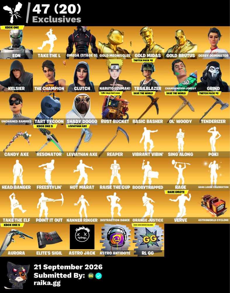 rare Fortnite account  - 6