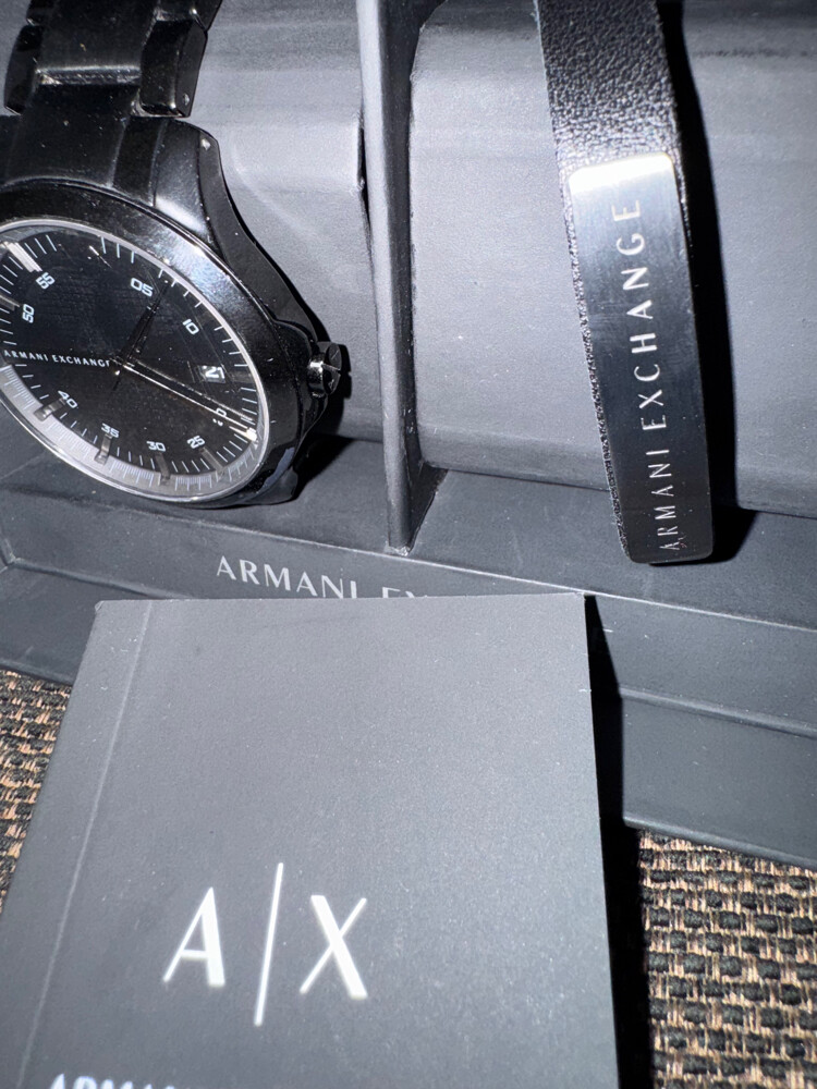 armani exchange watch 350 QAR off - 6
