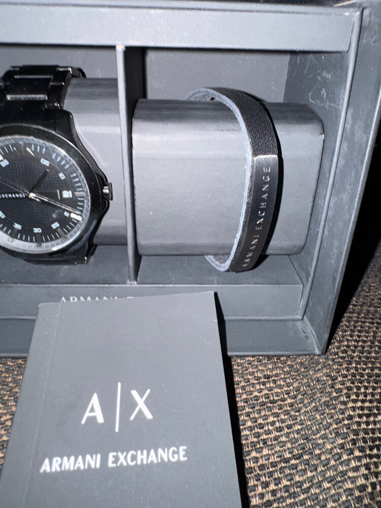 armani exchange watch 350 QAR off - 7