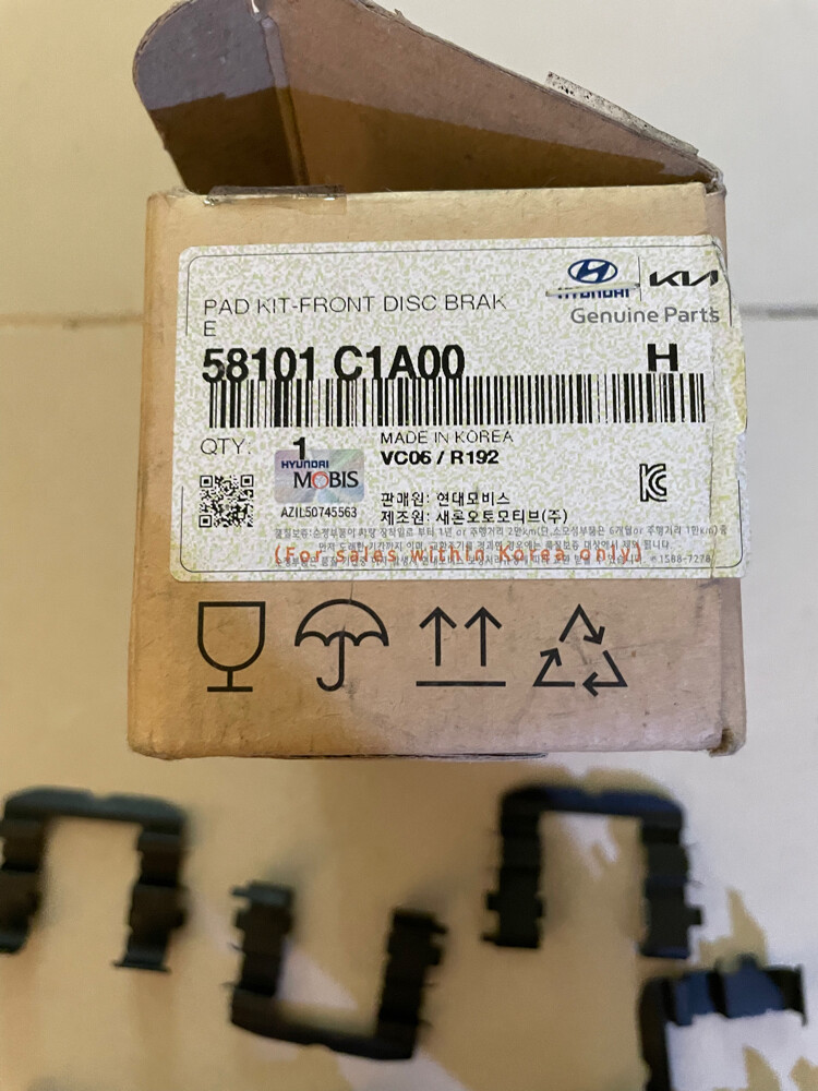 Genuine Front Brake Pads - 3