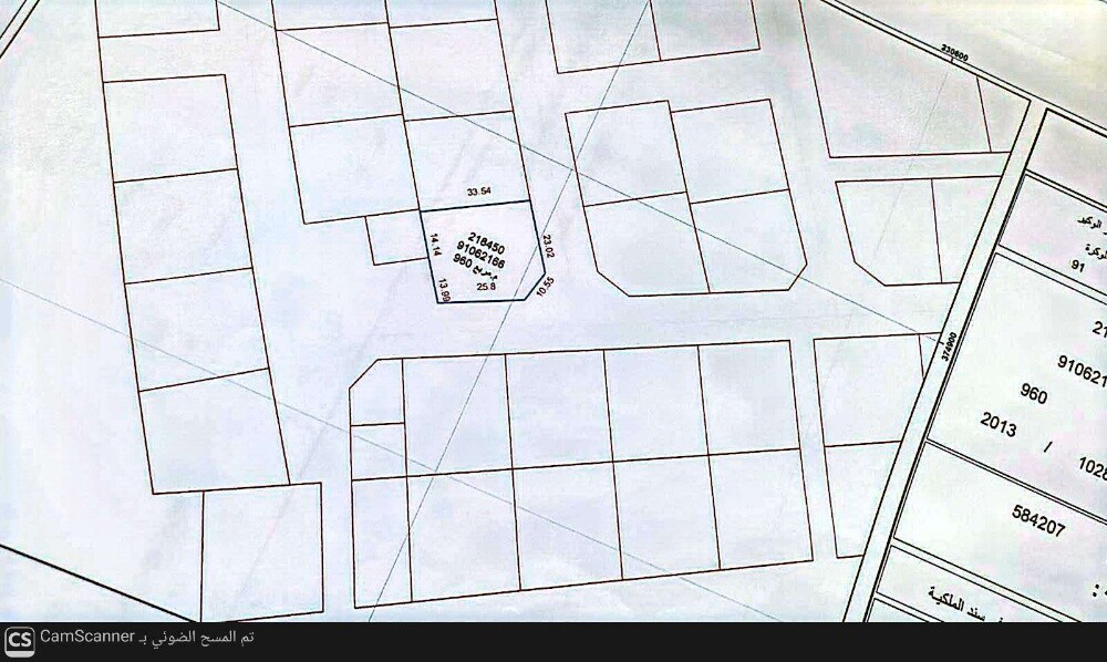 أرض بمعيذر الوكير 960م - 1
